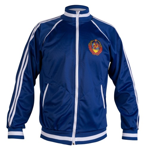 Cccp blau trainingsjacke ussr - cccp,